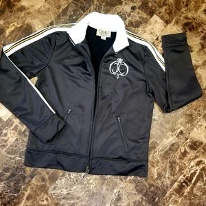 JUICY COUTURE BROWN WOMAN SPORT JACKET.